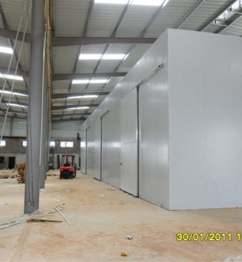 cold storage project by africhill angola fruit…